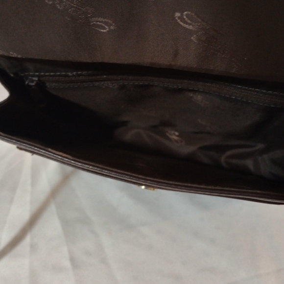 Fossil Brown Leather Crossbody Bag - Picture 9 of 10